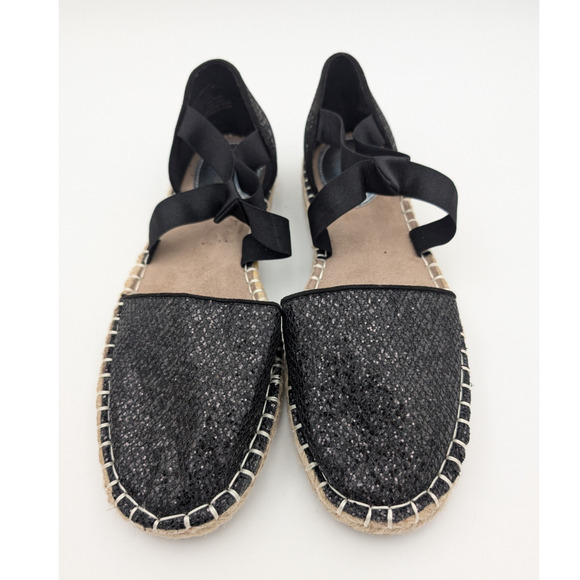 Kenneth Cole Reaction Luna Espadrille Flats Women's Black Size US6 - Picture 12 of 12